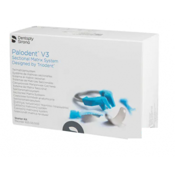 Palodent V3 Starter Kit Dentsply (Палодент Стартер Кит) вводный набор матриц и колец (20 шт)