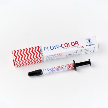 Флоу Колор (Flow Color) - цветовой композит - КРАСНЫЙ - шприц 1 гр. / ARKONA