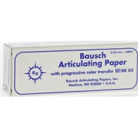 Артикуляционная бумага BAUSCH - ВК 05 - 200 мкм - 300 листов (синяя)