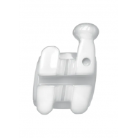 Брекет C-Line керамический универсальный на 24, 25 зубы с крючком / Bio Cetec