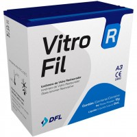 Витро Фил (Vitro Fil) - А3 - цемент химического отверждения - 10 гр. +  8 мл. / DFL 59220