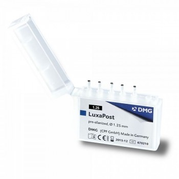 ЛюксаПост (LuxaPost) - стекловолоконные штифты - 1,37 мм. - фиолетовые - 10 шт. / DMG