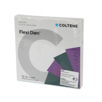 Листы безлатексные Flexi Dam - фиолетовые - 152 мм х 152 мм, 30 шт. / Coltene