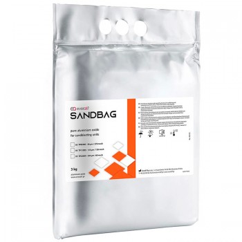 Sandbag - песок для пескоструйных аппаратов - размер зерна 110 мкм - 3 кг
