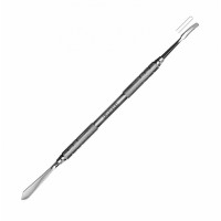 1805 - моделировочный инструмент широкий для металлокерамики и воска, лопатка вогнутая, ручка 6 мм