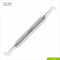 1382F - удлиненная узкая гладилка SLIM c цилиндрическим штопфером - Ø1.0mm. Эргономичная ручка Ø10mm