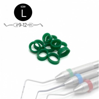 5803 - маркировочные кольца для инструментов, зеленые (50 шт)