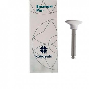 Силиконовые полиры Kagayaki Ensmart Pin на МЕТАЛ.ножке - Белый ДИСК - грубая абраз. - 1 штука - ENP 125-2S
