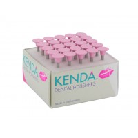 Полир Кенда (Kenda) - диск мелкий - розовый - 100 шт.