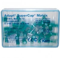 Матрицы Adapt SuperCap 0.050 мм. 6.3 мм., ЗЕЛЕНЫЕ - арт. 2172 - 50 шт. / KERR