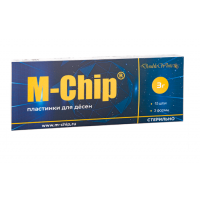 M-Chip 15шт. - пластинки для дёсен (стерильные). Double White