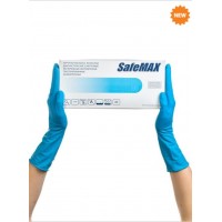 Перчатки латексные - ОСОБОПРОЧНЫЕ - SafeMAX - 25 пар - размер S