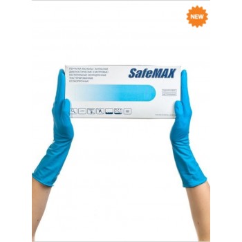 Перчатки латексные - ОСОБОПРОЧНЫЕ - SafeMAX - 25 пар - размер M