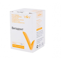 Витадонт паста - повязка на основе лецитина для лечения и профилактики гингивита - 15 гр. / ВладМиВа