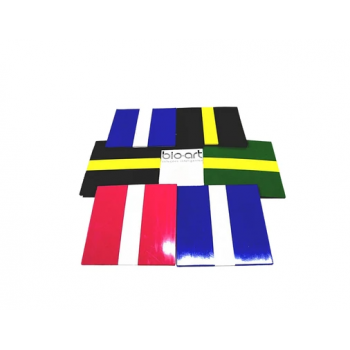 Soft Plate Bicolor Mix - термоформовочные пластины для вакуумформера Plastvac P7, мягкие, 3 мм, 5 шт. / Bio-Art