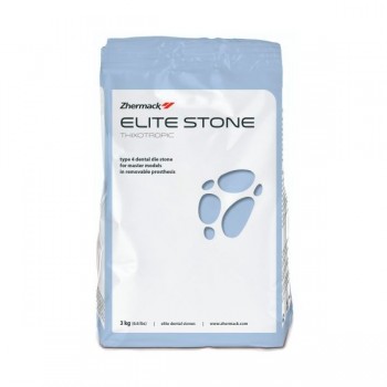 Elite Stone (Элит Стоун) - КОРИЧНЕВЫЙ - 3 кг. - гипс 4 класса - C410040 / Zhermack