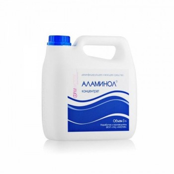 Аламинол - 3 литра - для дезинфекции поверхностей в помещениях / НИОПИК