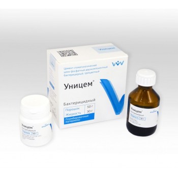 Уницем бактерицидный содержащий серебро - 50 гр. + 30 гр. / Владмива