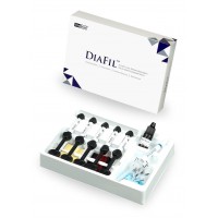 ДиаФил (DiaFil) - набор 5 шприцев по 4 гр + адгезив /  Diadent