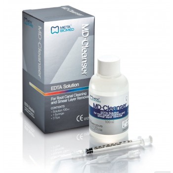 MD-Cleanser (МД Клинзер) - жидкость для дезинфекции и расширения корневого канала 100 мл. / МЕТА