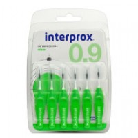 Межзубные ёршики INTERPROX 4G с гнущейся ручкой Размер Micro (0,9 мм)