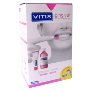 Набор VITIS® gingival для пациентов с ослабленными деснами, гингивитом и пародонтитом, со фтором.