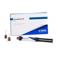 Люксакор Зет Дуал (LUXACORE Z Dual) Smartmix голубой , материал двойного отверждения для восстановления культи зуба, 2 шпр. по 9 гр. / DMG