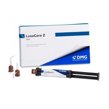 Люксакор Зет Дуал (LUXACORE Z Dual) Smartmix голубой , материал двойного отверждения для восстановления культи зуба, 2 шпр. по 9 гр. / DMG
