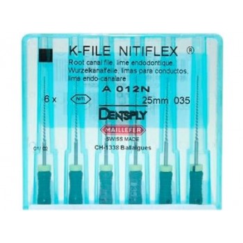 K-FILES (К-Рашпили) - NITIFLEX - №35 - 25 мм / MAILLEFER