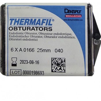 Термафил (Thermafil) - обтураторы эндодонтические - 10 шт. - 25 мм - №40 / Dentsply