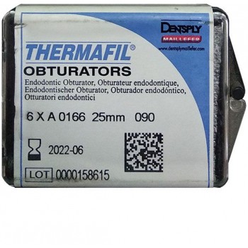 Термафил (Thermafil) - обтураторы эндодонтические - 25 мм - №90 - 6 шт. / Dentsply