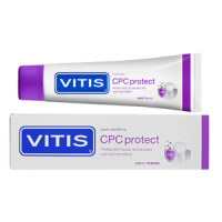 Зубная паста CPC Protect - с цетилпиридиния хлоридом 0,14% и фтором 1450 ppm - 100мл / VITIS