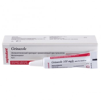 Гриназоль (Grinazole) - для временного пломбирования каналов 4,5 гр. / Septodont