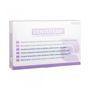 ДентоТемп (DentoTemp) - временный цемент - 2 шприца по 10 мл / ITENA