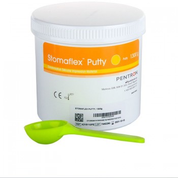 Стомафлекс база (Stomaflex Putty) - С силикон - 1300 гр. / Spofa Dental