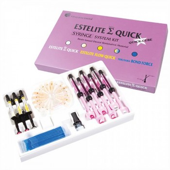 Эстелайт Сигма Квик (Estelite Sigma Quick) - набор 9 шприцев + бонд-форс 2 / Tokuyama Dental