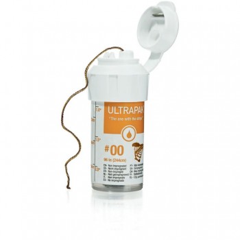 Ультрапак (Ultrapak) - нить вязанная для ретракции десны без пропитки №00 / Ultradent