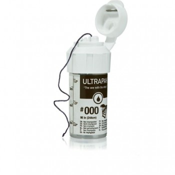 Ультрапак (Ultrapak) - нить вязанная для ретракции десны без пропитки №000 / Ultradent